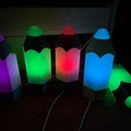 Đèn bút chì nhiều màu (Colorful pencil lamp) - Thumbnail 3