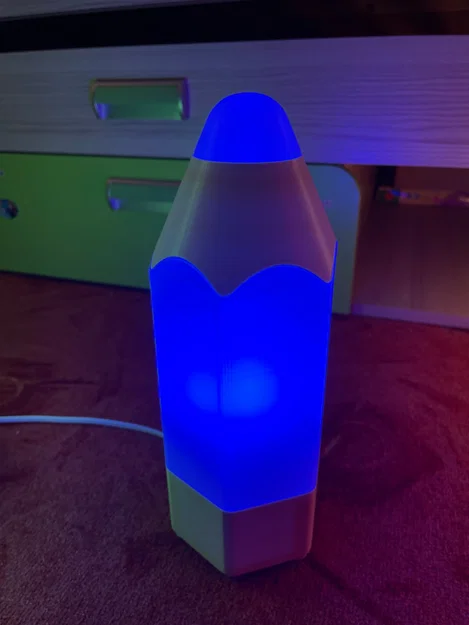 Đèn bút chì nhiều màu (Colorful pencil lamp) - Image 7