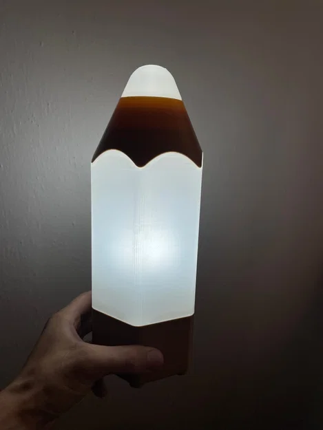Đèn bút chì nhiều màu (Colorful pencil lamp) - Image 11