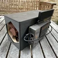 Case HDD cho Zimaboard kèm quạt (chứa 2 ổ 3.5") - Thumbnail 1