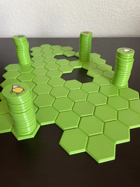 Battle Sheep Board Game – Trò chơi bàn cờ cừu chiến (in 3D) - Image 2