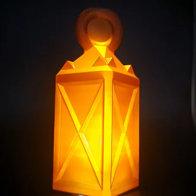Đèn Lồng Trang Trí Vase Mode In 3D Đẹp Mắt