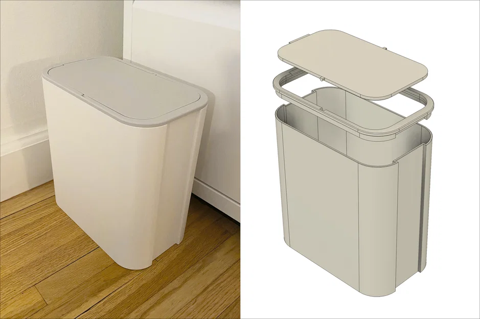 Thùng Rác Nhỏ Maker (Maker's Bin) Có Nắp - Image 3