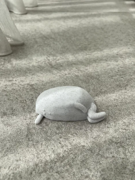 Mô hình Sad Pet Rock Meme 3D trang trí bàn làm việc cực chất - Image 2