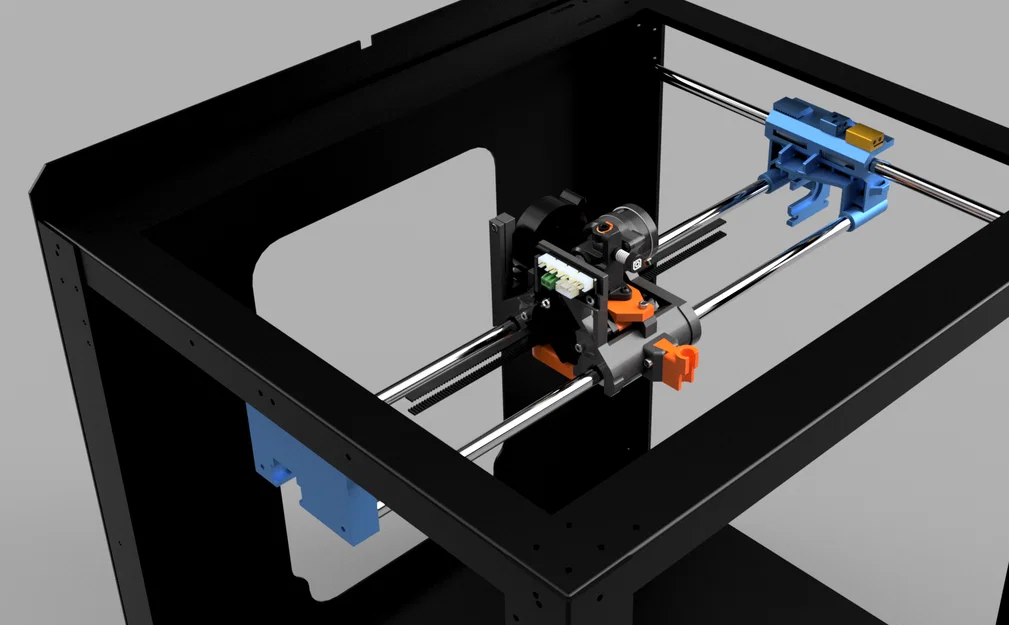 QIDI X-Max - X-Gantry cải tiến kèm bộ căng dây (Tensioners) - Image 3