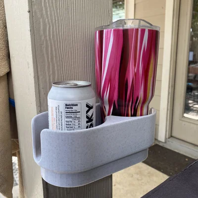 Giá để ly đôi gắn tường (Wall-Mount Double Cupholder)