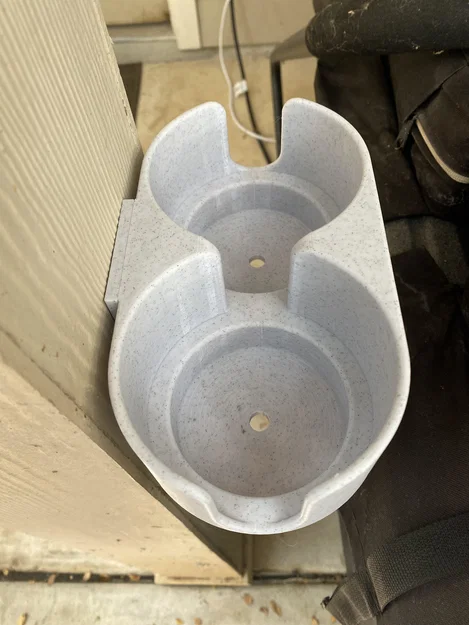 Giá để ly đôi gắn tường (Wall-Mount Double Cupholder) - Image 3