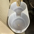 Giá để ly đôi gắn tường (Wall-Mount Double Cupholder) - Thumbnail 3