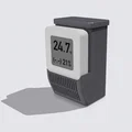 Pod Silica cho Bambu Lab AMS gắn Xiaomi Mija Hygrometer - Thumbnail 5