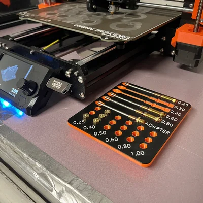 Khay Đựng Đầu Phun Nextruder Nhỏ Gọn Cho Máy In 3D Prusa