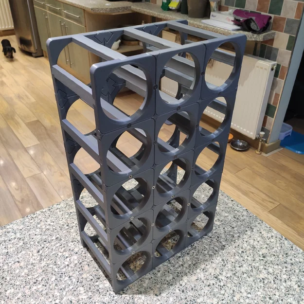 Kệ Rượu Vang Lắp Ghép (Modular Wine Rack) - Image 2