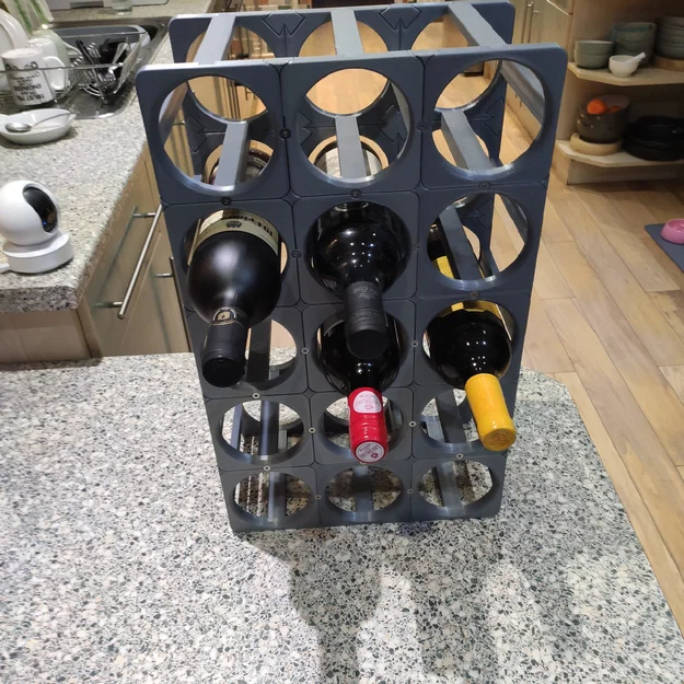 Kệ Rượu Vang Lắp Ghép (Modular Wine Rack) - Image 5