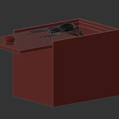 Hộp Hù Dọa Nhện 100% In 3D (Spider Scare Box)