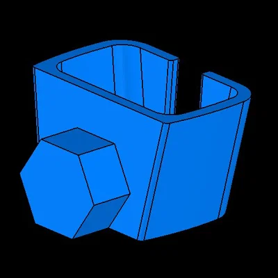 Giá treo kéo front load kèm ngàm hex nhỏ cho HSW