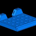 Khay Đựng Đầu In 3D (Nozzle) Gắn Tường Tổ Ong Tiện Lợi - Thumbnail 1