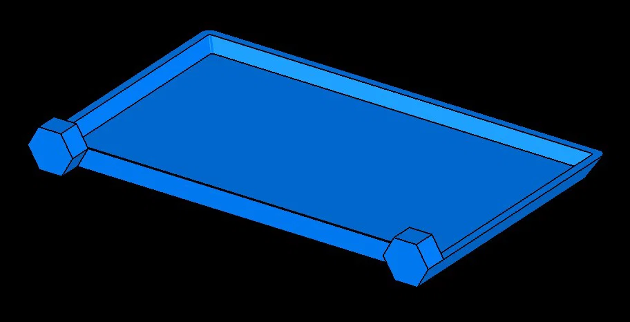 Khay 125x75mm Gắn Tường Tổ Ong HSW - Phụ Kiện Sắp Xếp Gọn Gàng - Image 1