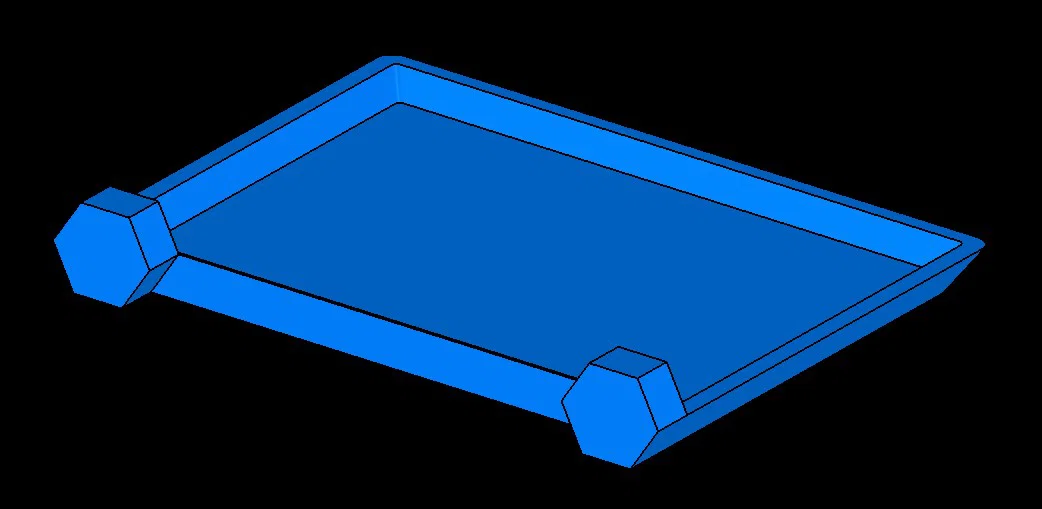 Khay Đựng Đồ Gắn Tường HSW (85x75mm) Cho Góc Làm Việc Gọn Gàng - Image 1