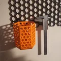 Cốc đựng đồ cho Honeycomb Storage Wall - Tối ưu không gian làm việc - Thumbnail 1