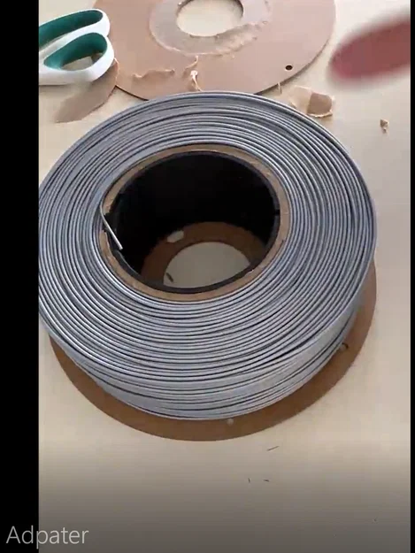 Adapter lõi spool cardboard Polymaker/Overture/Duramic sang Bambu Lab master spool - Image 4