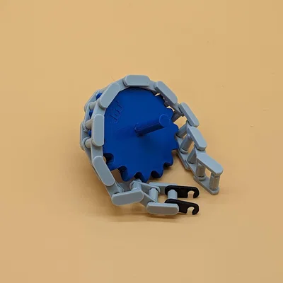 Chain & Sprocket – Print-in-Place, Tùy biến theo ý (Customizable)