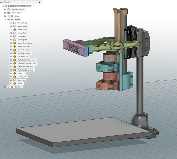 Máy khoan bàn (Drill Press) với Modular Tool Mount - Image 3