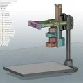 Máy khoan bàn (Drill Press) với Modular Tool Mount - Thumbnail 3