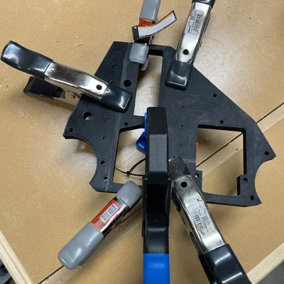 YZ Plates LowRider 3 CNC (chia nhỏ) cho khay in nhỏ như Ender 3 Pro