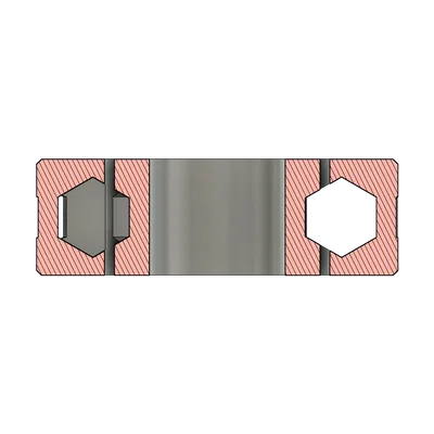 Bearing ống PTFE (608) in 3D – PTFE Tube Bearing (608)