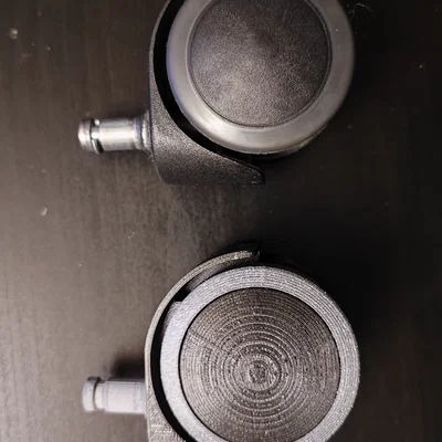 Bánh xe ghế văn phòng Guitel (castor stem 11 mm)