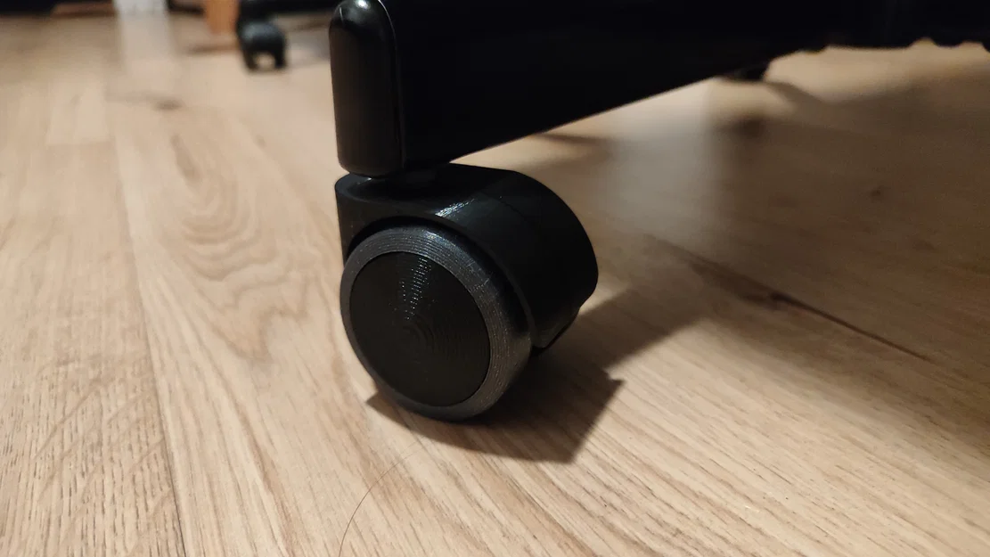 Bánh xe ghế văn phòng Guitel (castor stem 11 mm) - Image 2