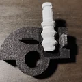 Bánh xe ghế văn phòng Guitel (castor stem 11 mm) - Thumbnail 6