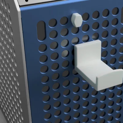 Giá treo tai nghe gắn case Cooler Master Qube 500 tiện lợi