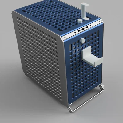 Giá treo tai nghe gắn case Cooler Master Qube 500 tiện lợi