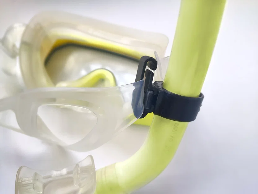 Kẹp ống snorkel tháo nhanh (Quick release snorkel tube clip) - Image 1