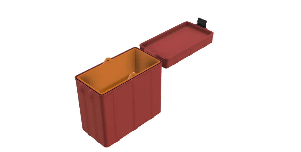 Hộp Bền Bỉ Dáng Hẹp - Parametric - Image 1