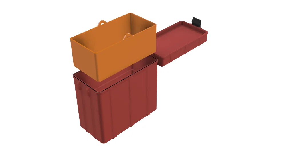 Hộp Bền Bỉ Dáng Hẹp - Parametric - Image 2
