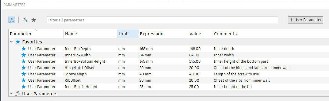 Hộp Bền Bỉ Dáng Hẹp - Parametric - Image 5