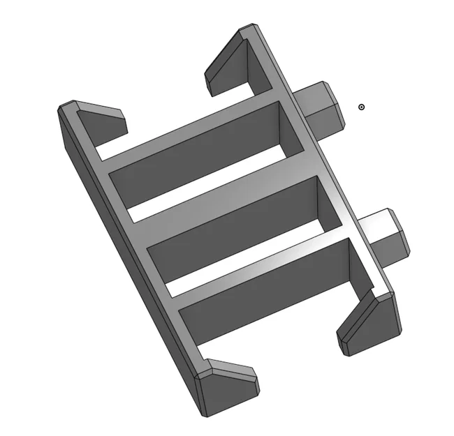 Giá treo kìm x4 cho HSW wall (2 Hex insert) - Image 2