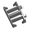 Giá treo kìm x4 cho HSW wall (2 Hex insert) - Thumbnail 2