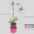Chậu hoa in 3D (3D Printable Flower Pot) - Thumbnail 2