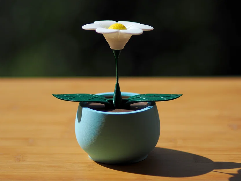 Chậu hoa in 3D (3D Printable Flower Pot) - Image 3
