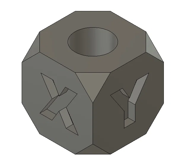 Cube Test 20mm (Khối lập phương kiểm tra chuẩn Voron) cho máy in 3D - Image 1