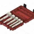 Hộp đựng mũi khoan gỗ Forstner Parkside in 3D tiện lợi - Thumbnail 1