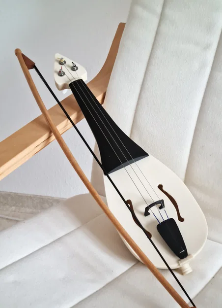 Alto Rebec – Mô hình nhạc cụ in 3D (Soundplate thay đổi được) - Image 1