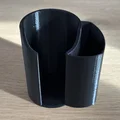 Khay 3D đựng bông tẩy trang và tăm bông tiện lợi, tối giản - Thumbnail 1