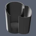 Khay 3D đựng bông tẩy trang và tăm bông tiện lợi, tối giản - Thumbnail 2