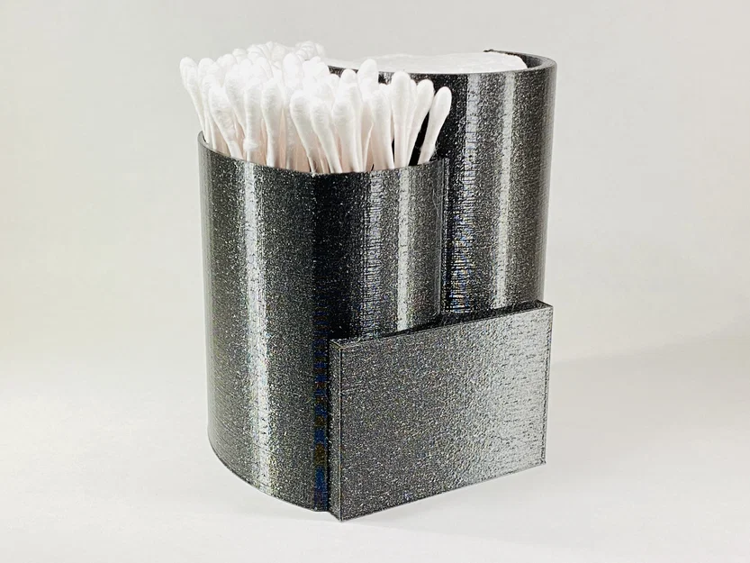 Khay Dispenser Dễ Dàng Cho Bông Tẩy Trang & Tăm Bông - Image 2