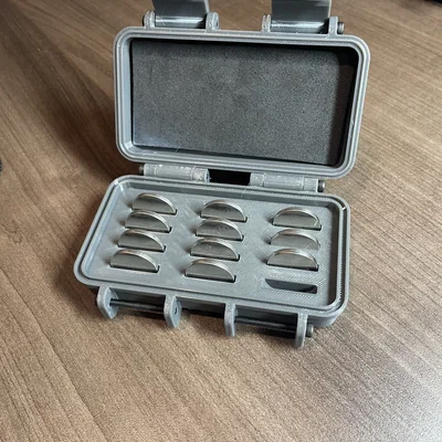 Hộp Rugged Box - Khay cất/giữ pin CR2032