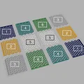 Tường treo dụng cụ tổ ong (Honeycomb Storage Wall) cho xưởng in 3D - Thumbnail 4