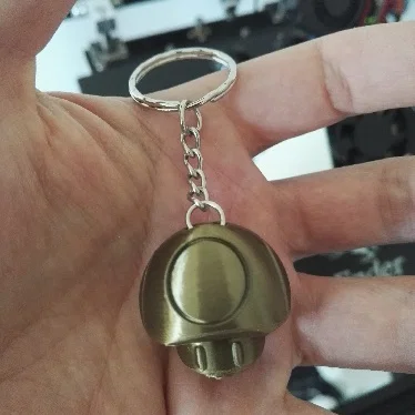 Móc Khóa Nấm Mario (Mushroom Mario Keychain)